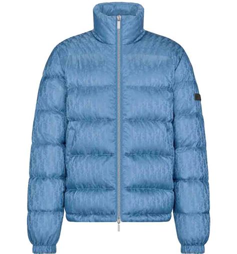 dior light blue puffer jacket|dior puffer jacket women's.